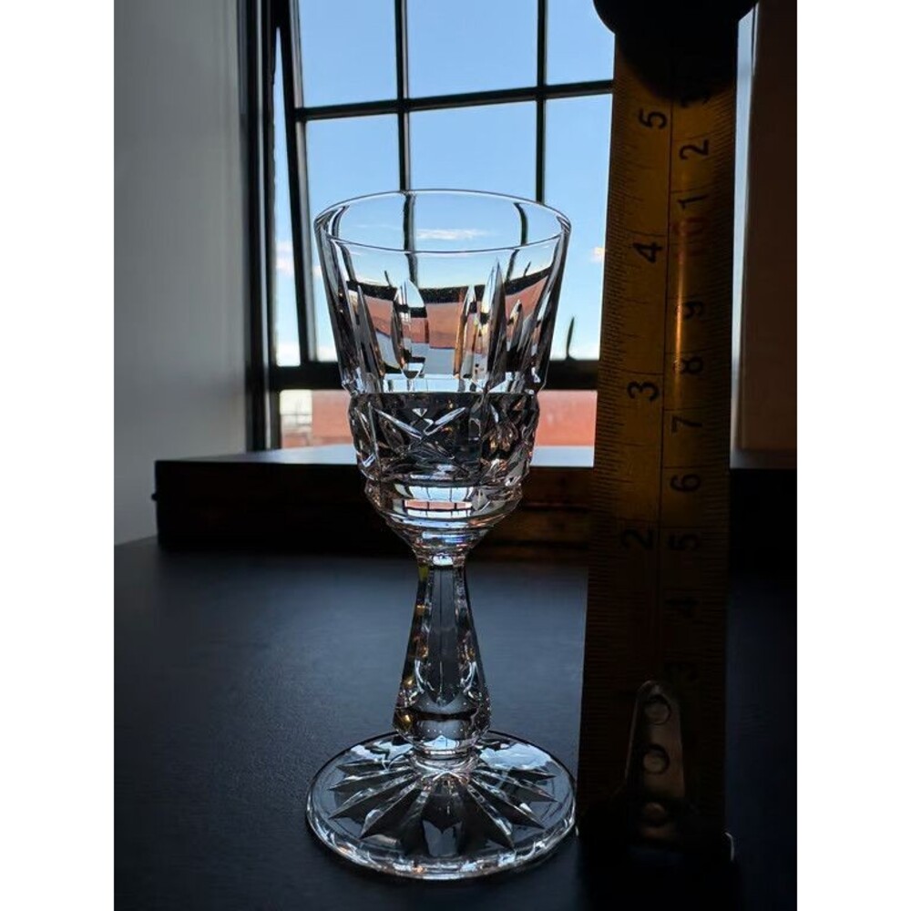Waterford Small Cut Crystal Liqueur Glass Signed Vintage